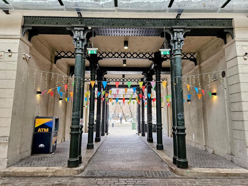 Jewish district and street art