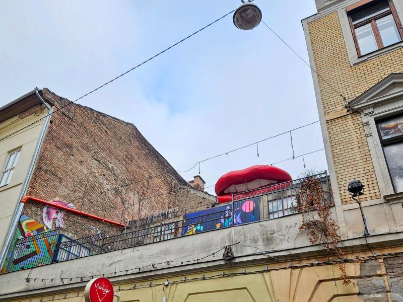 Jewish district and street art