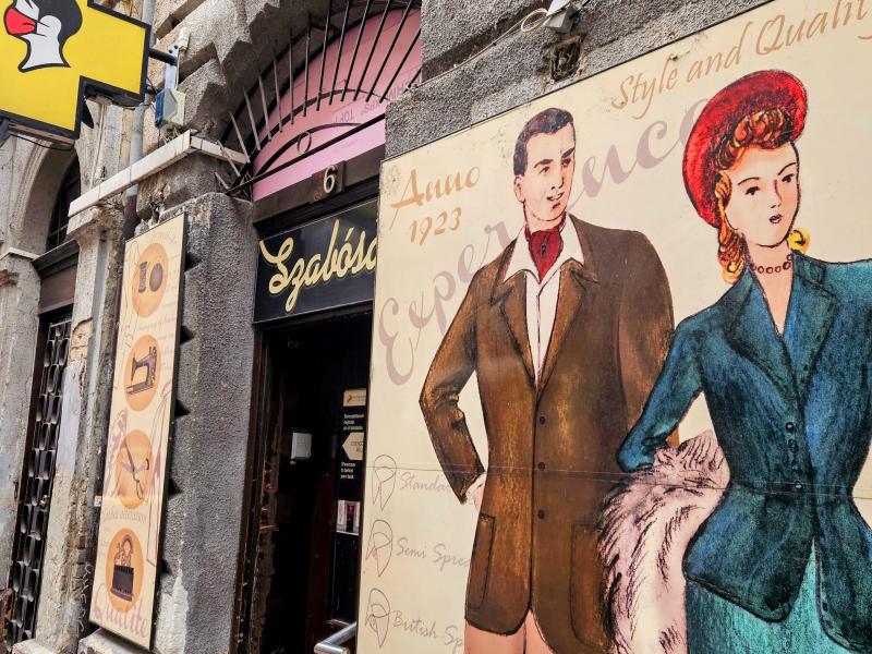 Jewish district and street art